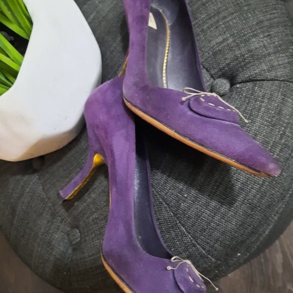 Prada Purple Heels - Picture 6 of 9